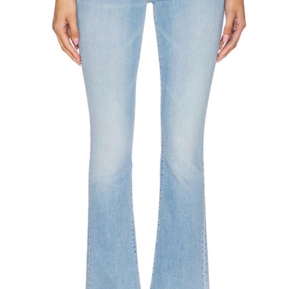 MOTHER Sky Blue Flare Jeans